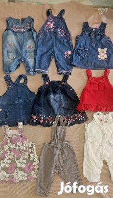 1-6 hóig  nyári lány ruhacsomag
