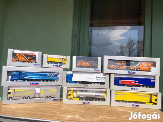 1:87 H0 méretű kamion makett / modell. Bontatlan, dobozos. Sokféle van