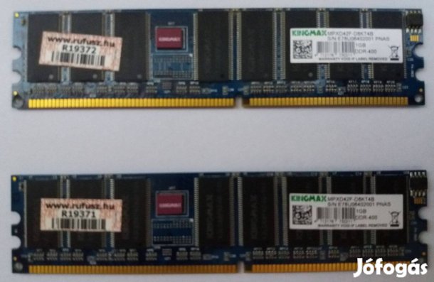 1 GB 400 -MHz Kingmax RAM eladó!
