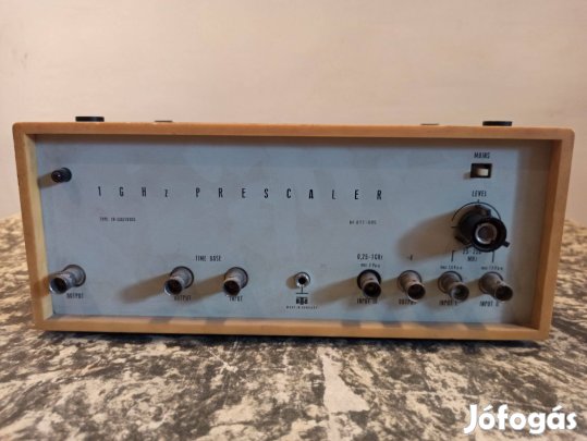 1 GHz-es pulzusszámláló - Prescaler - TR-5362/D035