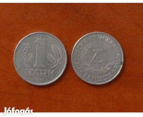 1 NDK márka érme 1977