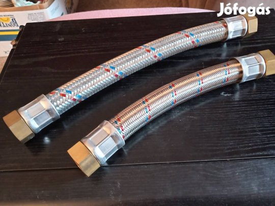 1" BB flexicső , vízflexi ,H M, 30-40 cm-es 