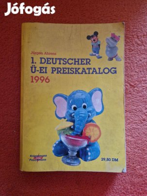 1. Német kinder árkatalógus ritka!!! 1996-os
