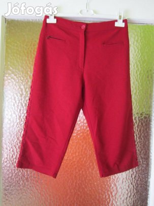 1 bordó hímzett és 1 sima fehér M-es halásznadrág egyben