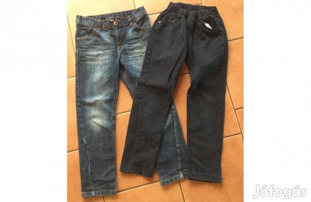 1 chino 1 farmer nadrág együtt! 128-134