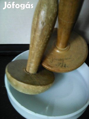 1 db 1932-tes dátummal ellátott stopolló fa 10 cm 1 db 9 cm