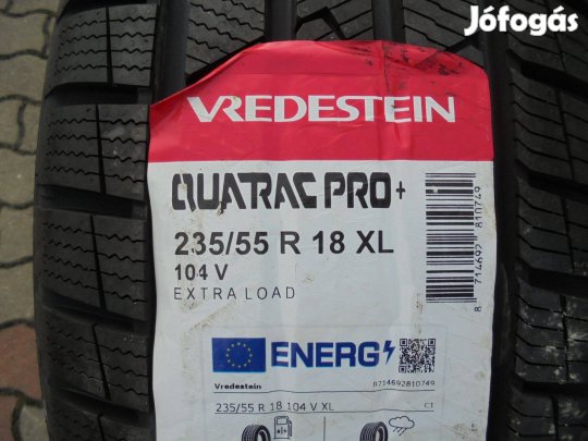 1 db 235/55 R 18-as új négyévszakos gumi