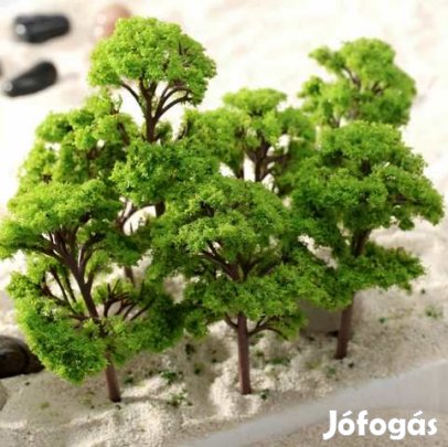 1 db 8cm-es VilágosZöld Fa H0 méret (4112)