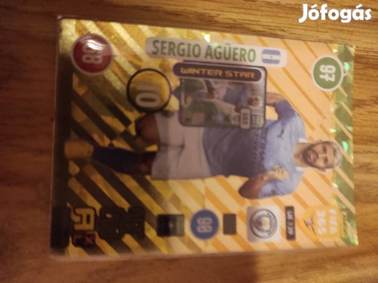 1 db. Sergio Agüero kártya 
