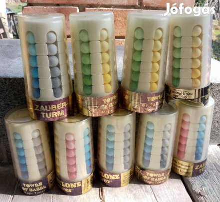 1 db régi, retro Bábel torony logikai játék, bontatlan!