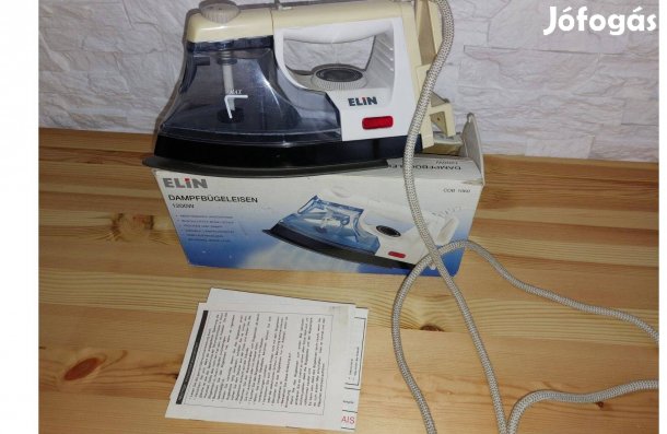 1 db új gőzölős vasaló + 1 db használt vasaló, egyben eladók