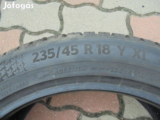 1 db új négyévszakos Continental 18-as gumi eladó
