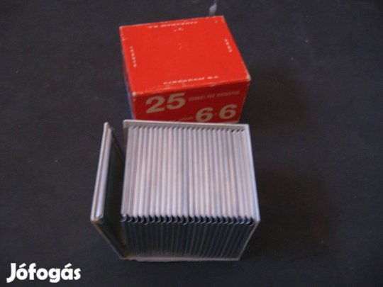 1 doboz antik 7x7 -es svájci üveges diakeret