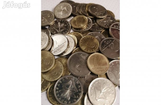 1 és 2 forint pénzérmék eladók!