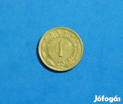 1 jugoszláv Dinár 1974