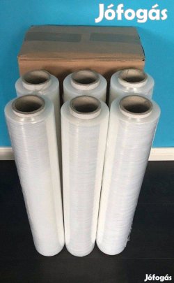1 karton sztreccsfólia csomagoló fólia raklapfólia 2,5kg/db