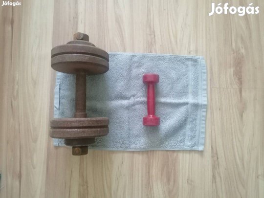 1 kg , 15 kg súlyzó