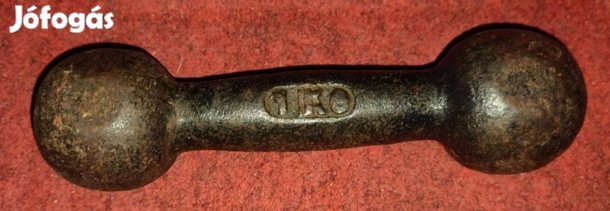 1 kg-os retro kézi súlyzó - 500 Ft/kg (21.)