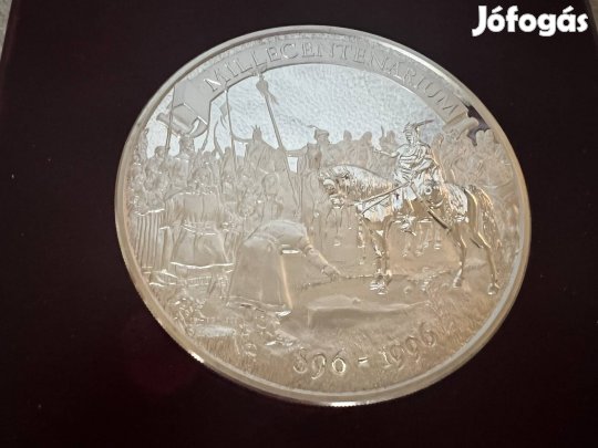 1 kg-os színezüst emlékérem érem