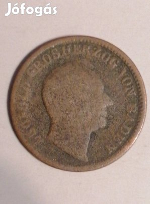 1 kreuser Bádeni Nagyhercegség érme