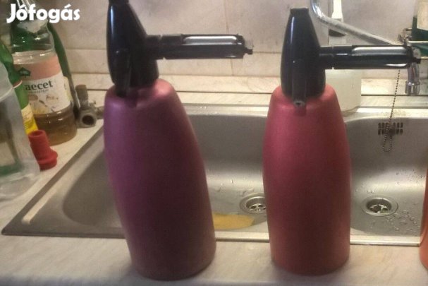 1 literes alumínium szódásszifonok