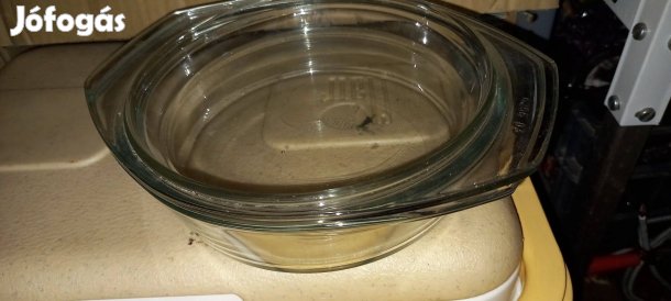 1 literes jénai tál fedővel