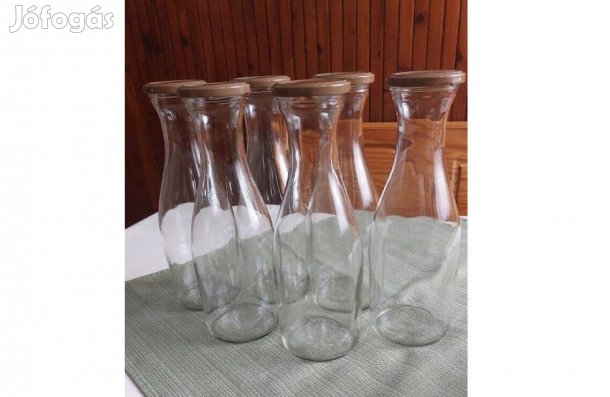 1 literes üvegpalack