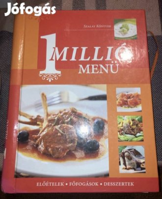 1 millió menü szakácskönyv