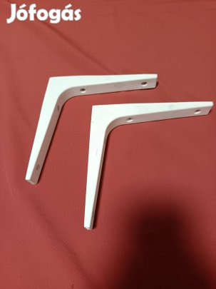 1 pár = Műanyag fali polc tartó eladó !!