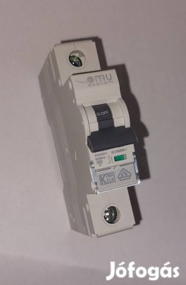 1 pólusú 6A C 6kA kismegszakító OMB06106C