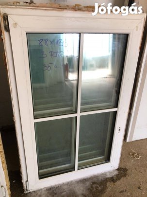 1 szárnyú ablakok 3 réteg üvegezéssel