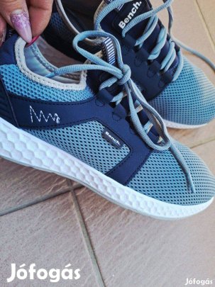 1-szer viselt 40-es Bench kék női sportcipő