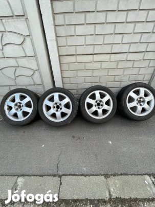 1 szezont futott nyári kerékszett alufelnivel - 195/50 R15 82V