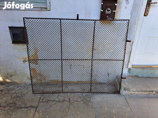1db 122cm×152cm -es vas kerités, Korlát, Kapu, elem eladó! 10000Ft