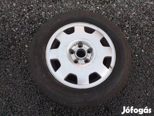 1db 15 coll Audi A4 A6 VW Golf Caddy T4 gyári alufelni pótkerék 5x112