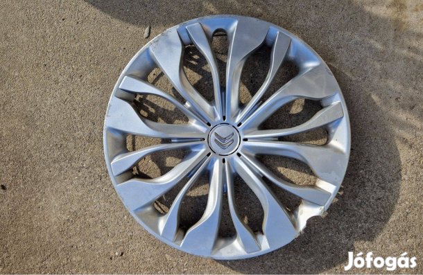1db 16" Citroen gyári dísztárcsa használható sérüléssel