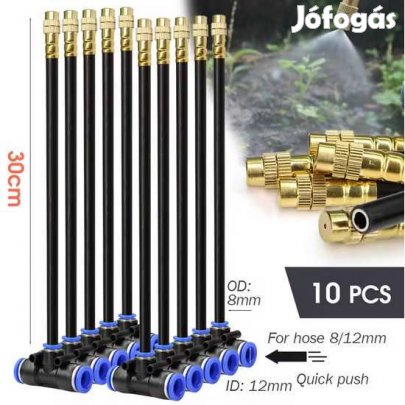 1db 50cm-es Szórószár 12mm-es Vízcsőhöz T-eloszt. (5868)