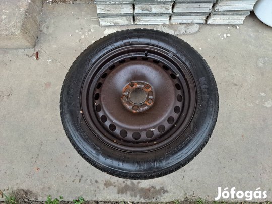 1db 5x108 16" Ford gyári Acélfelni Lemezfelni pótkerék Téli gumival
