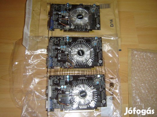 1db MSI GT 220 512MB videókártya