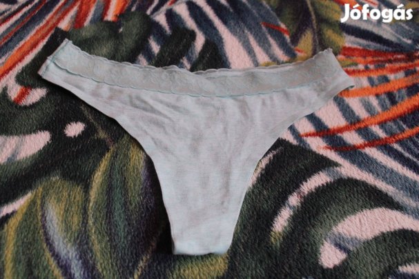 1db turkiz lezervagott tanga, S/M, Uj