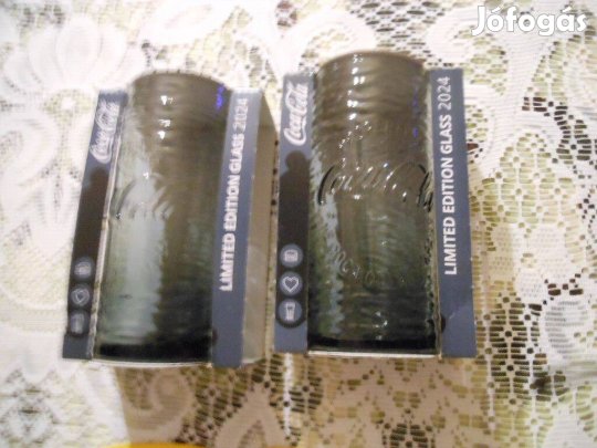 1dbmcdonald's Coca Cola üveg szürke limitált kiadás 2024 pohár