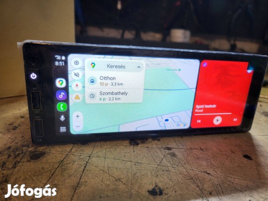 1din 6,9" fejegység (A.Auto/carplay/BT/Usb)