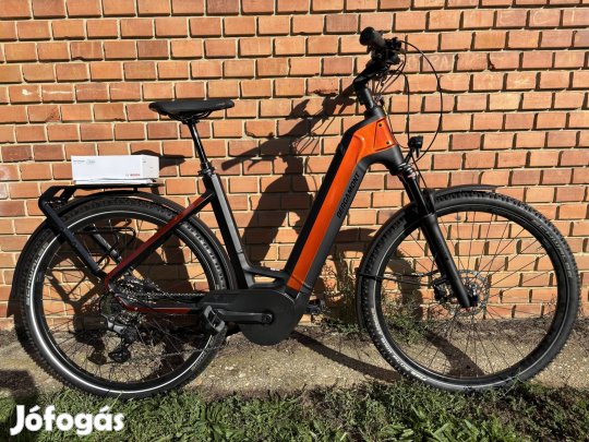 1km-es Bergamont E Ville SUV Tour ebike, CX 85Nm 625Wh, garancia 