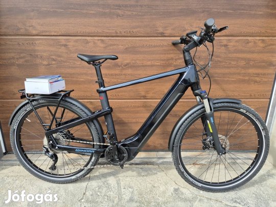 1km-es Winora Yakun 10 ebike, CX 85Nm 750Wh kiox, garancia