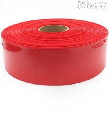 1m Zsugorfólia 18650 Nagyobb Pakkokhoz Piros 160mm (5715)