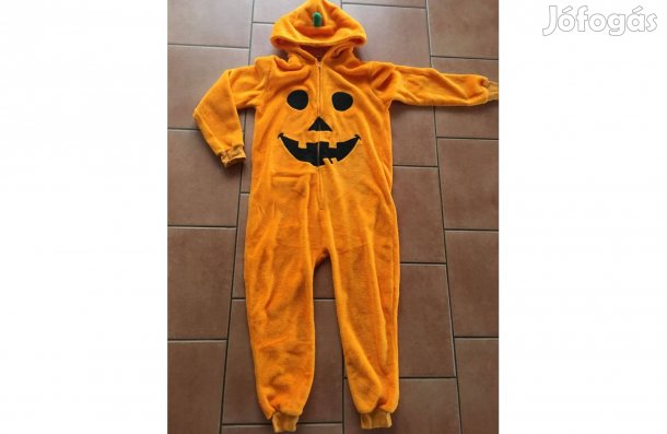 1x viselt plüss sütőtök tök ruha jelmez! 134-146
