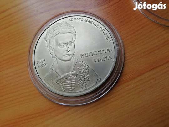 2000 Ft-os emlékpénz Első Magyar Orvosnő Hugonai Vilma 202