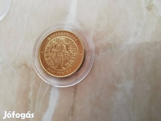 2000 Ft-os emlékpénz "Hunyady János Aranyforintja"