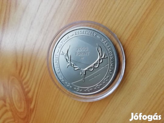 2000 Ft-os emlékpénz "Vadászati Világkiállítás Budapest"