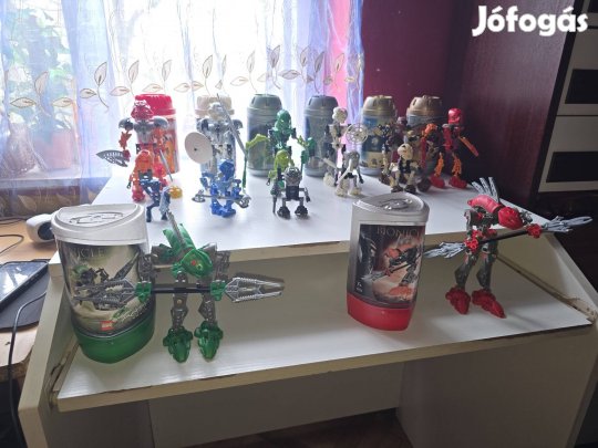 2002 bionicle gyűjtemény 15db